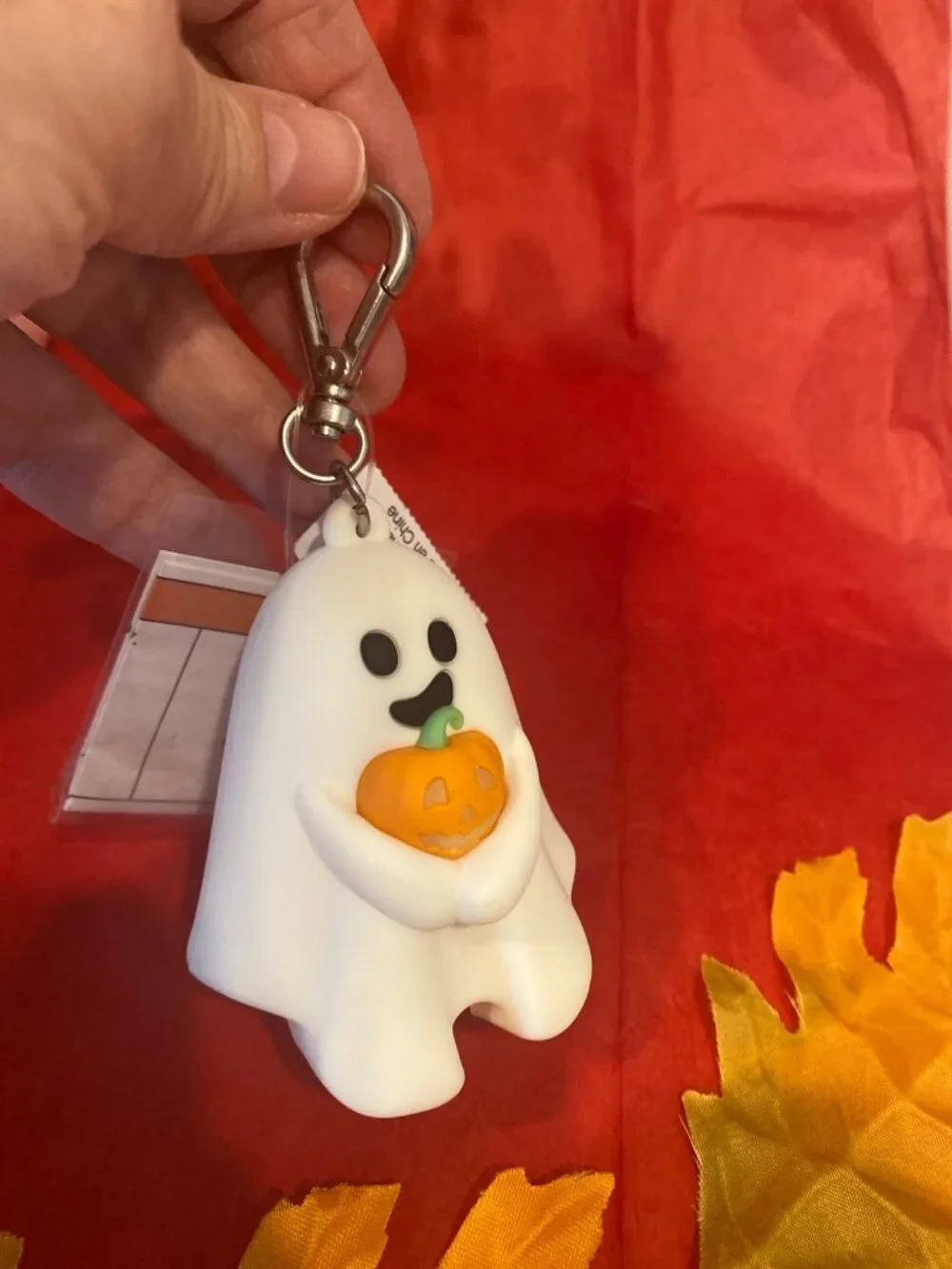 Halloween Light-Up Glow-in-Dark Ghost PocketBac Holder Bath & Body Works